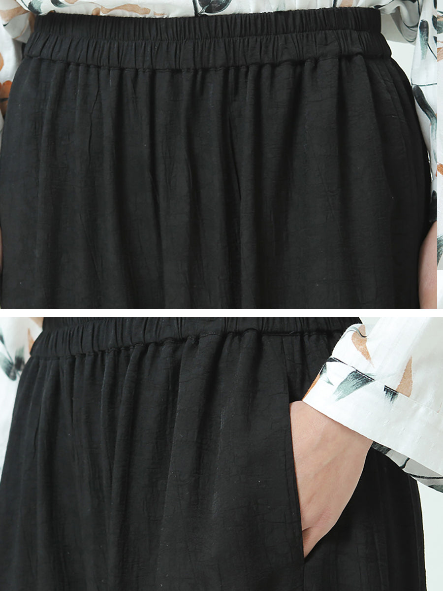 Lockere Laternenhose für den Frühling in Übergröße für Damen