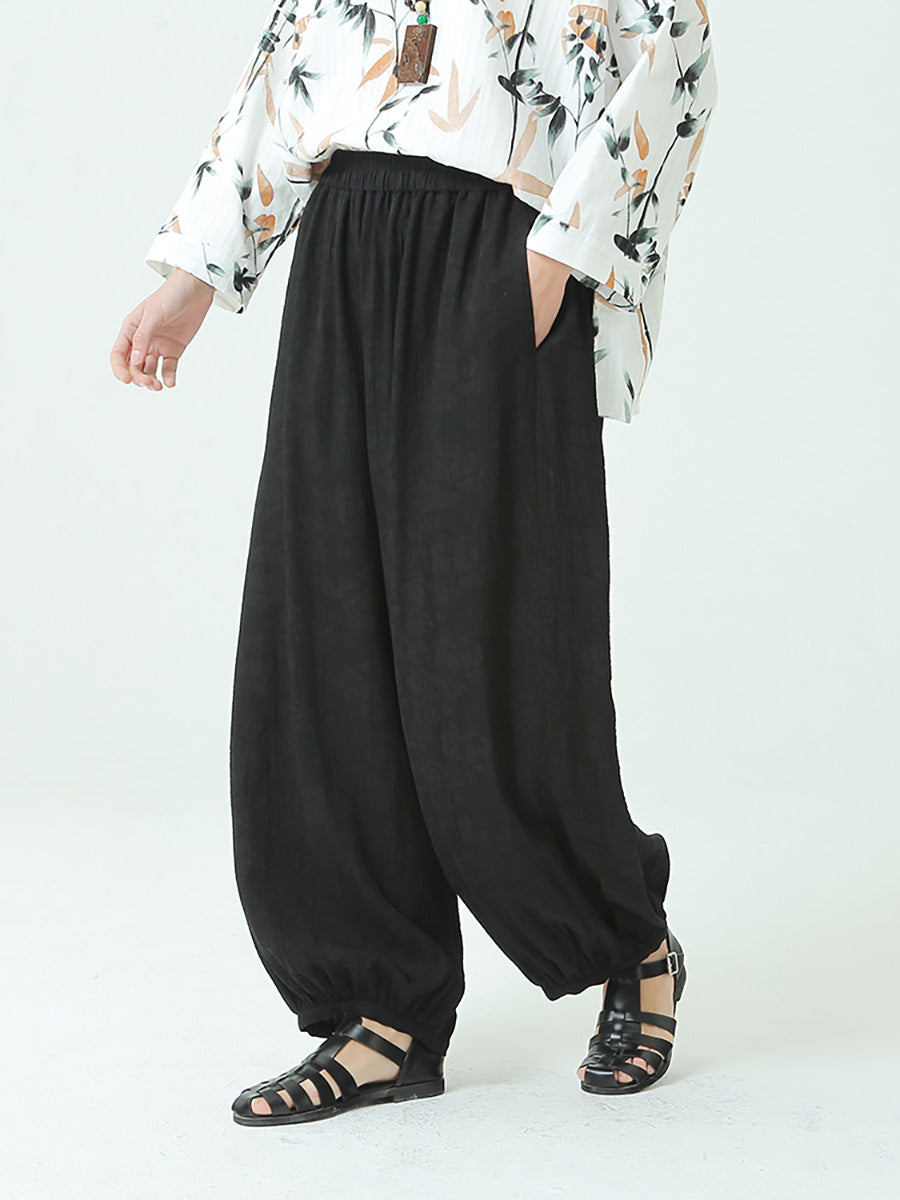 Lockere Laternenhose für den Frühling in Übergröße für Damen