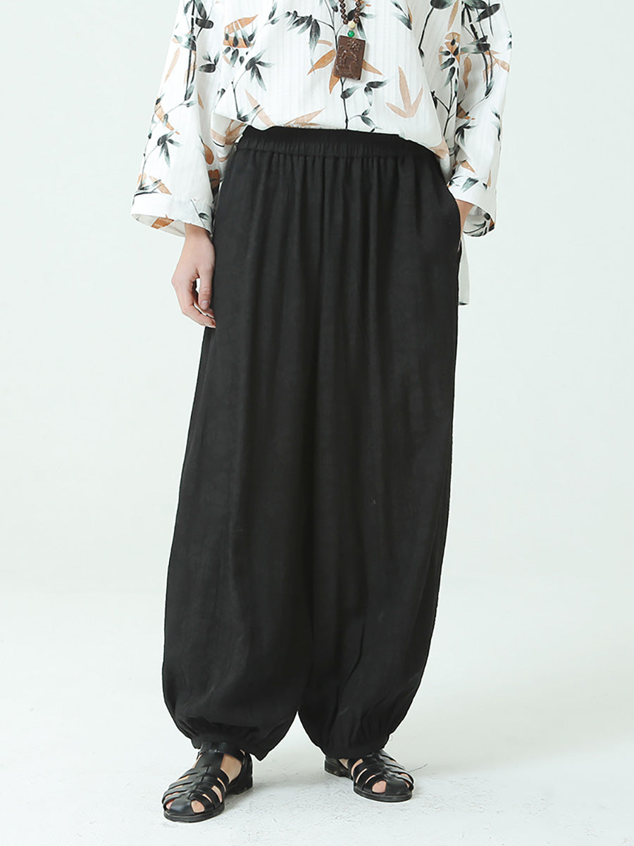 Lockere Laternenhose für den Frühling in Übergröße für Damen