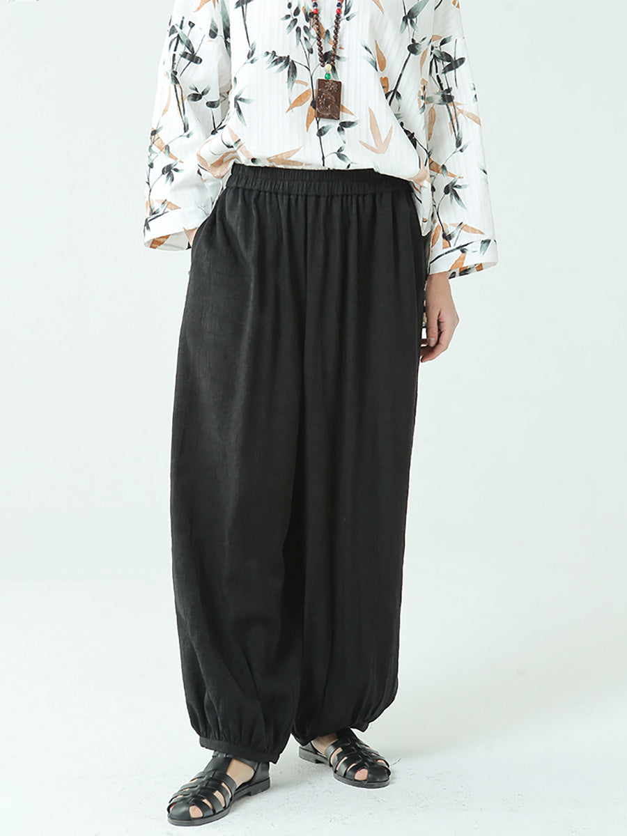 Lockere Laternenhose für den Frühling in Übergröße für Damen