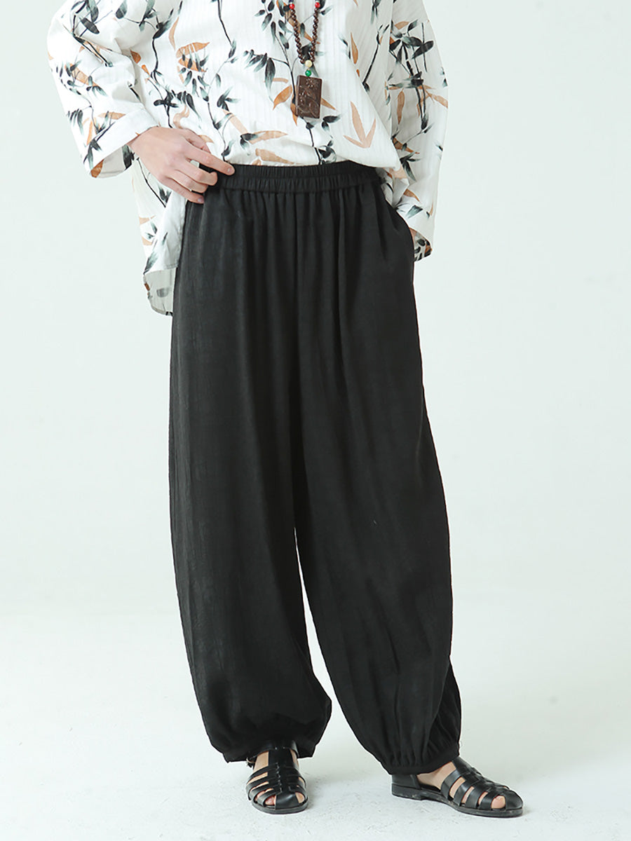 Lockere Laternenhose für den Frühling in Übergröße für Damen